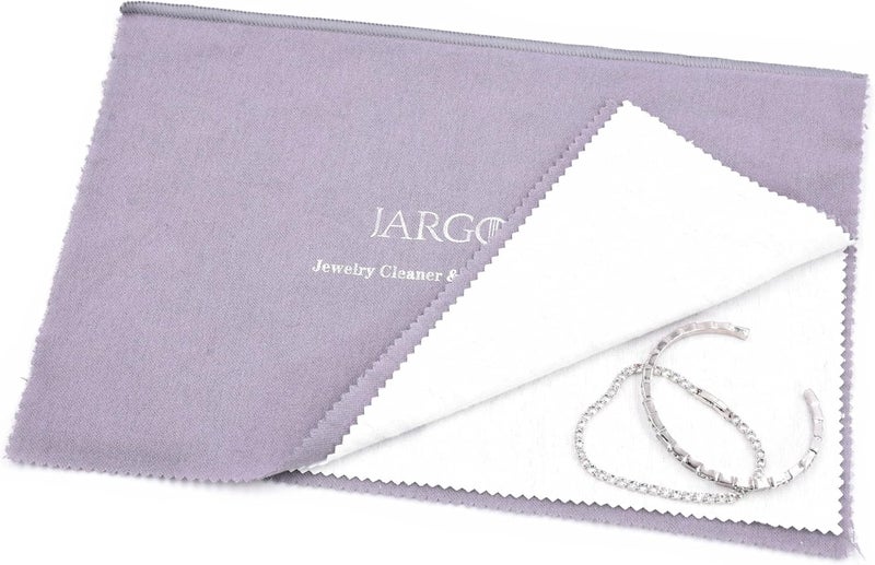 JARGOD Jewelry Polishing Cloth Jewelry Cleaning Cloth Silver Cleaning Cloth Made with Cotton 11" X 14" inches for Cleaning Gold, Silver and Platinum Jewelry. (Pack of 1) - Image 1